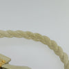 Miu Miu Matelasse Shoulder Bag – Ivory Gold Leather