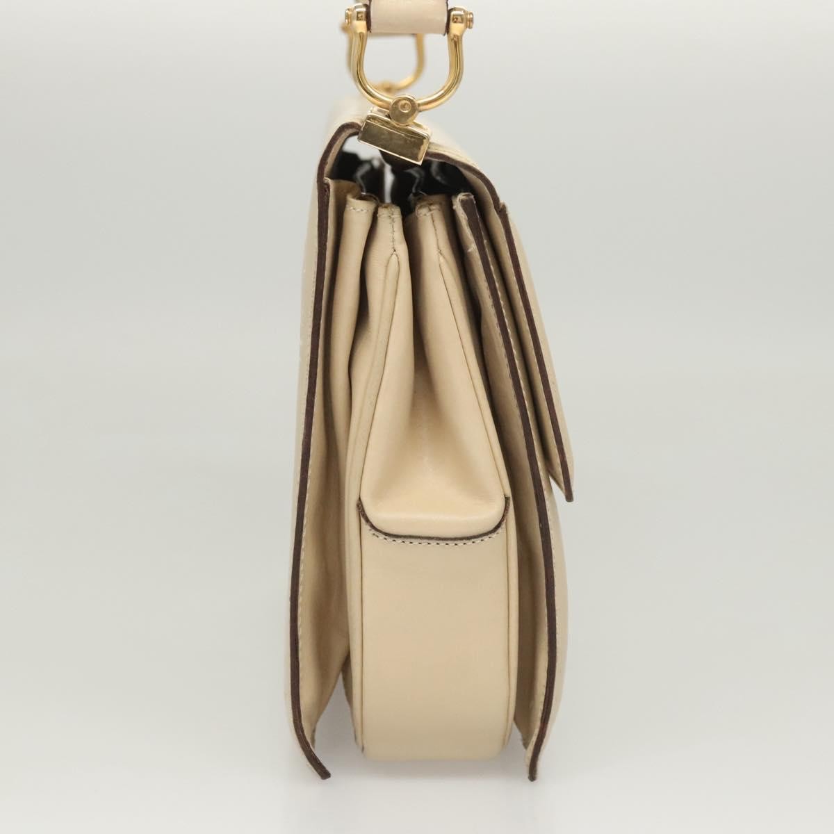Celine Shoulder Bag – Beige Leather