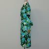 Celine Dress – Navy Silk