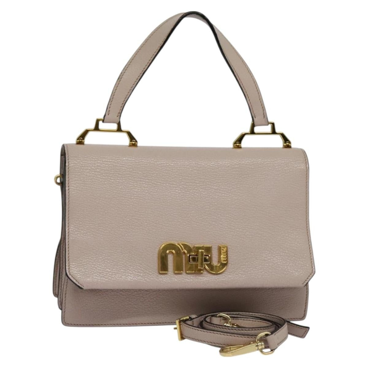 Miu Miu Bag – Pink Leather
