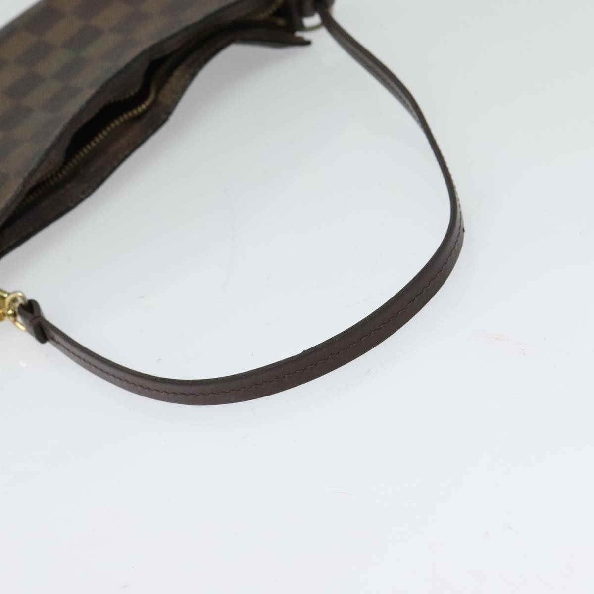 Louis Vuitton Pochette Accessoires – Damier Ebene Bag – Brun
