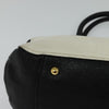 Miu Miu Bag – White Gold Black Leather
