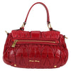 Miu Miu Matelasse Bag – Rød Leather