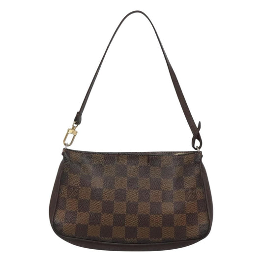 Louis Vuitton Pochette Accessoires – Damier Ebene Bag – Brun