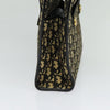 Dior Trotter Canvas Shoulder Bag – Black & Gold
