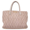 Miu Miu Matelasse Bag – Pink Leather
