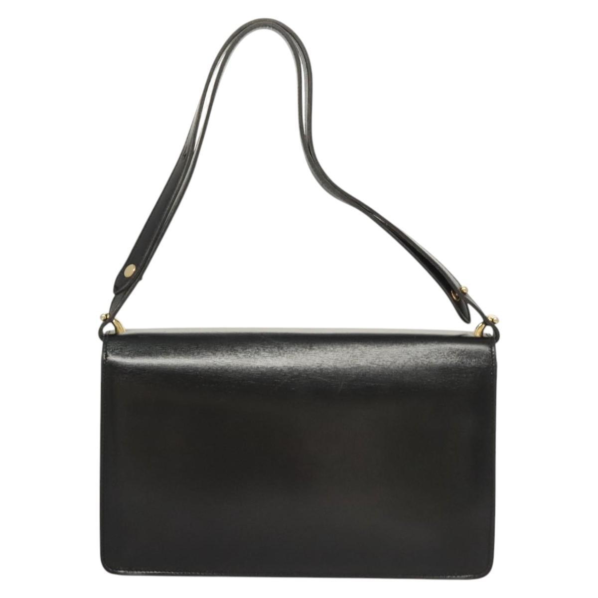 Dior Shoulder Bag – Black Leather