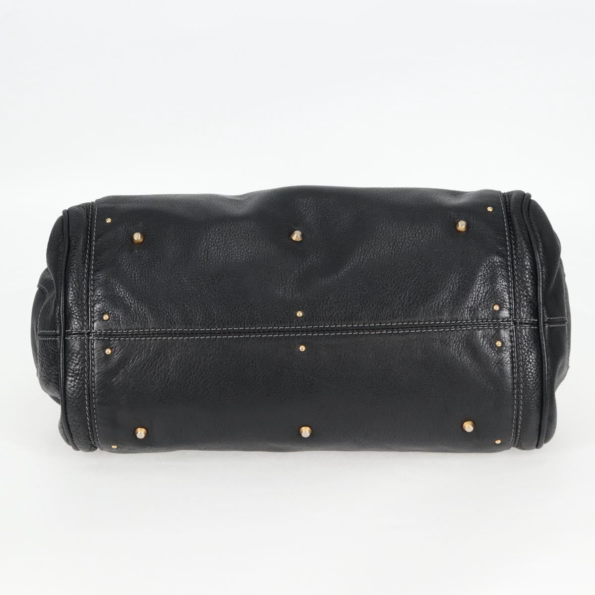 Chloe Paddington Bag - Black Leather