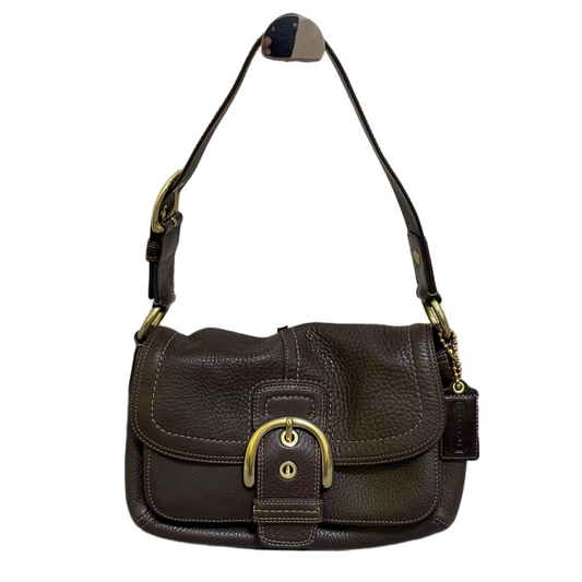 Coach Soho Bag - Dark Brown Leather