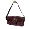 Vintage Coach Veske- Burgunder Leather　