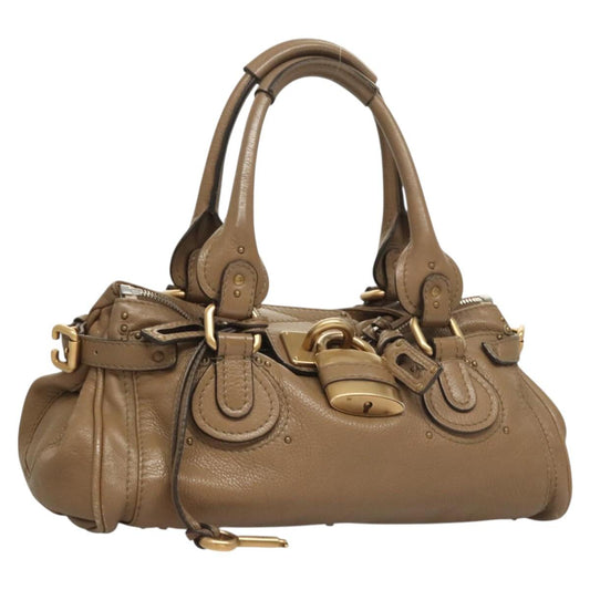 Chloe Paddington Bag - Brown Leather