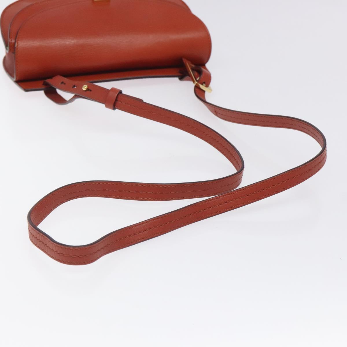 Chloe Georgia Shoulder Bag -  Brown Leather