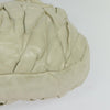 Miu Miu Matelasse Shoulder Bag – Ivory Gold Leather
