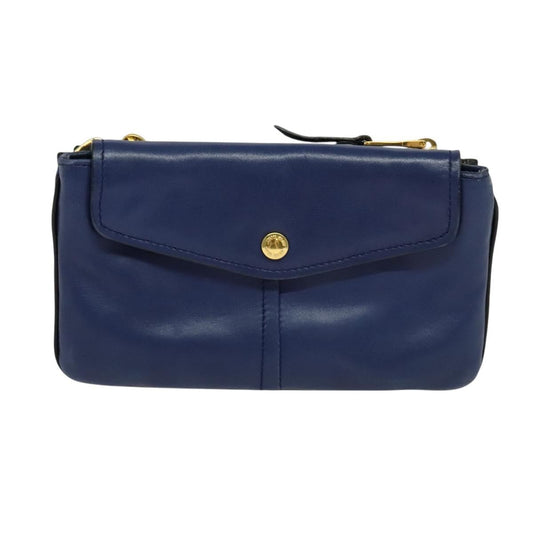 Miu Miu Chain Bag – Blue Leather