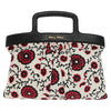 Miu Miu Bag – White Black Canvas Leather