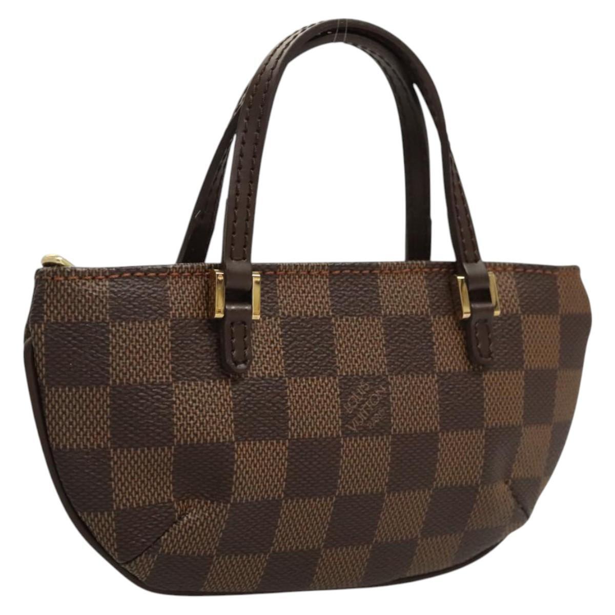 Louis Vuitton Manosque GM – Damier Ebene Leather Bag