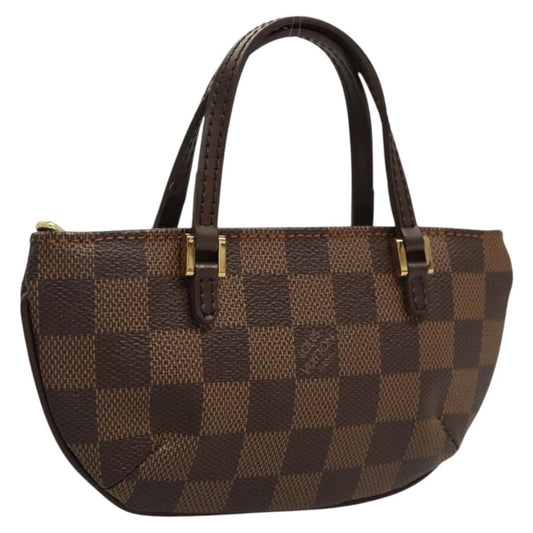Louis Vuitton Manosque GM – Damier Ebene Leather Bag