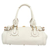 Chloe Paddington Bag - White Leather