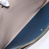 Chloe Clutch - Blue Leather