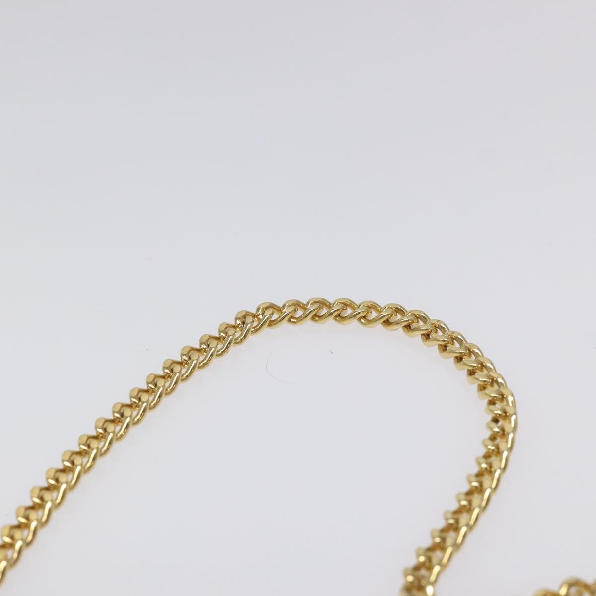 Christian Dior Chain Shoulder Bag – Black Leather Gold