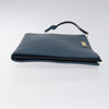 Chloe Clutch - Blue Leather