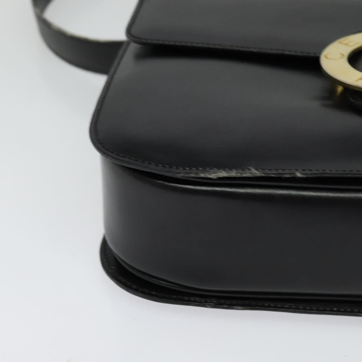Celine Bag – Black Leather Gold