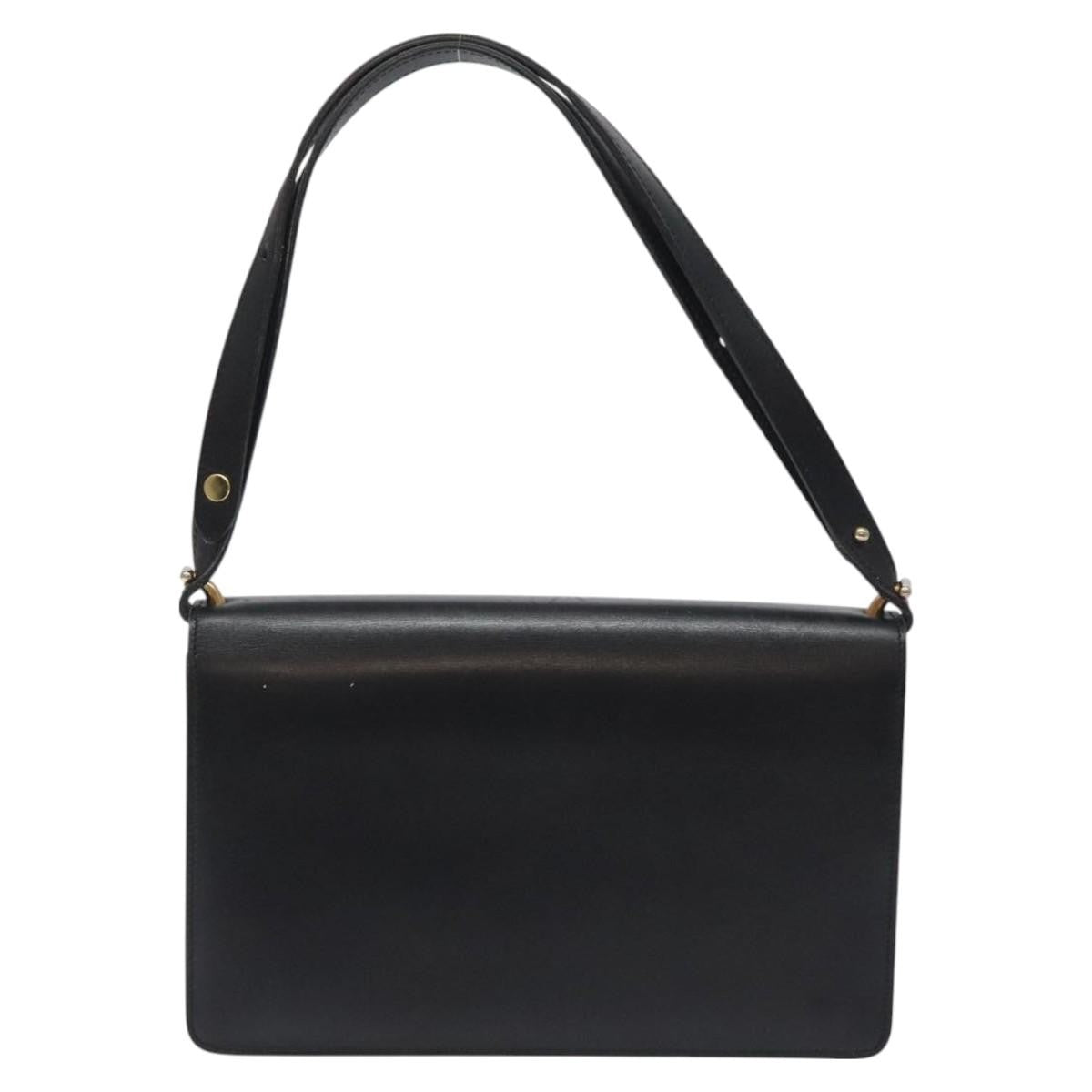 Dior Shoulder Bag – Black Leather