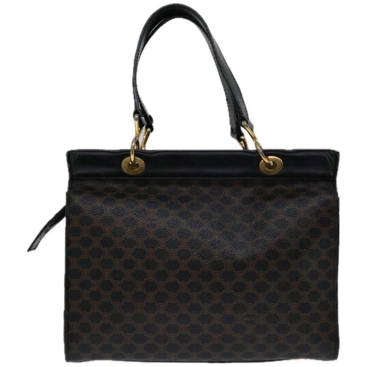 Celine Macadam Canvas Bag – Brown/Black