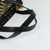 Dior Trotter Canvas Shoulder Bag – Black & Gold