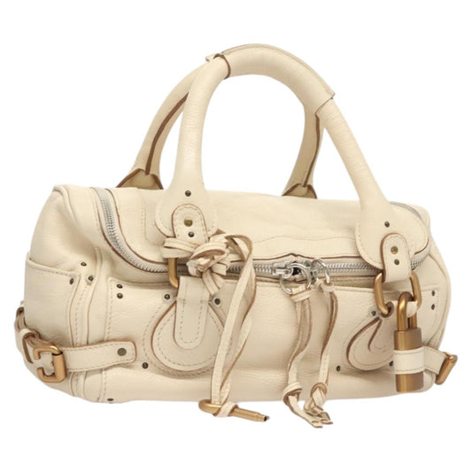 Chloe Paddington Bag – Beige Leather