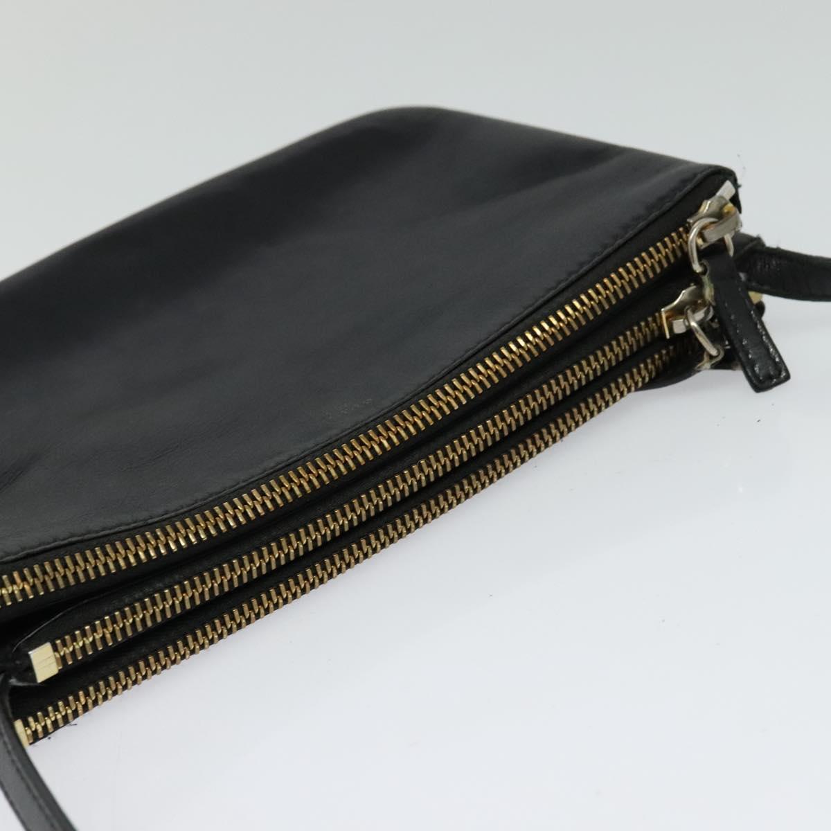 Celine Trio Shoulder Bag – Black Leather