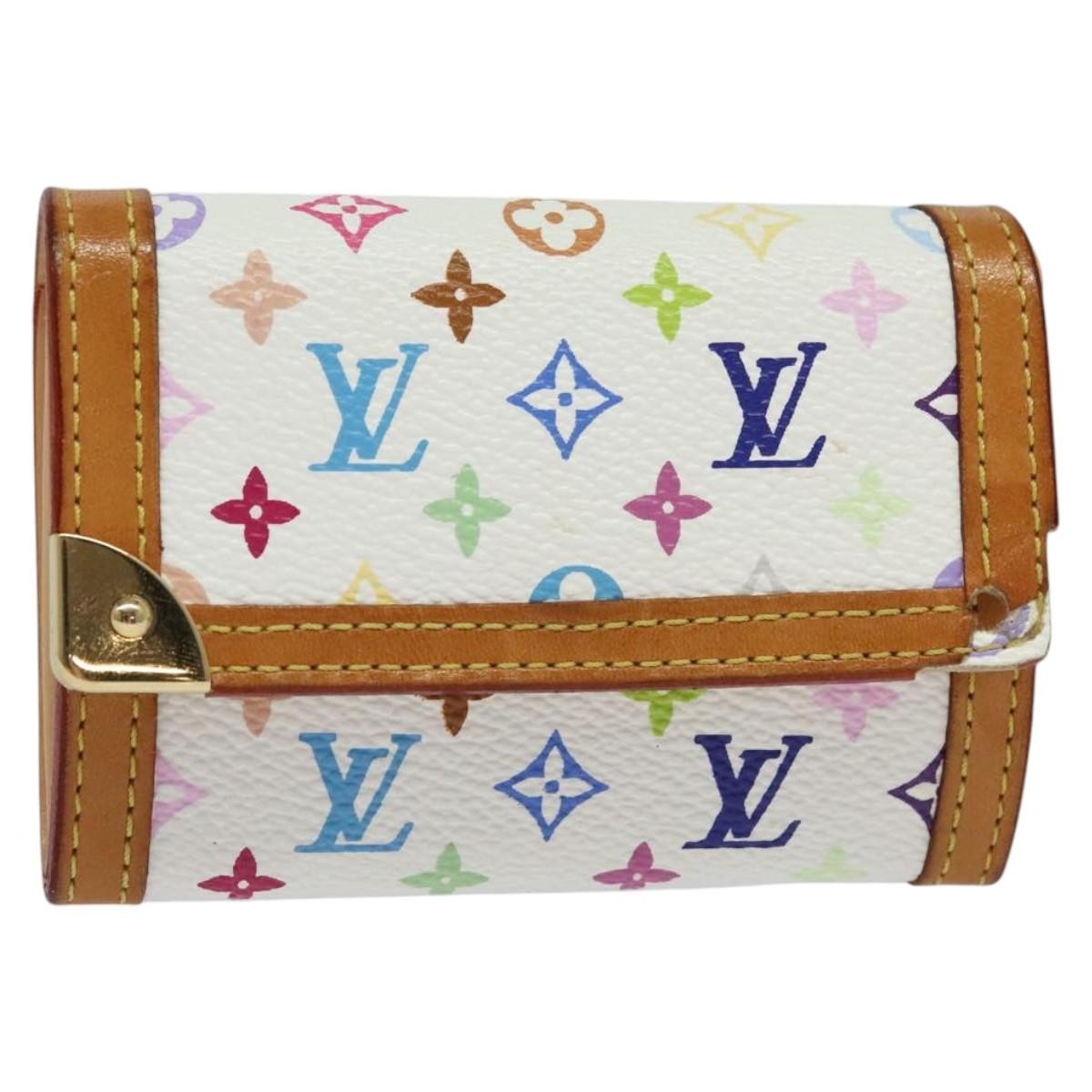 Louis Vuitton Porte Monnaie Plat – Multicolor Monogram Canvas