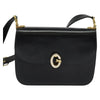 Celine Shoulder Bag – Black Leather Gold