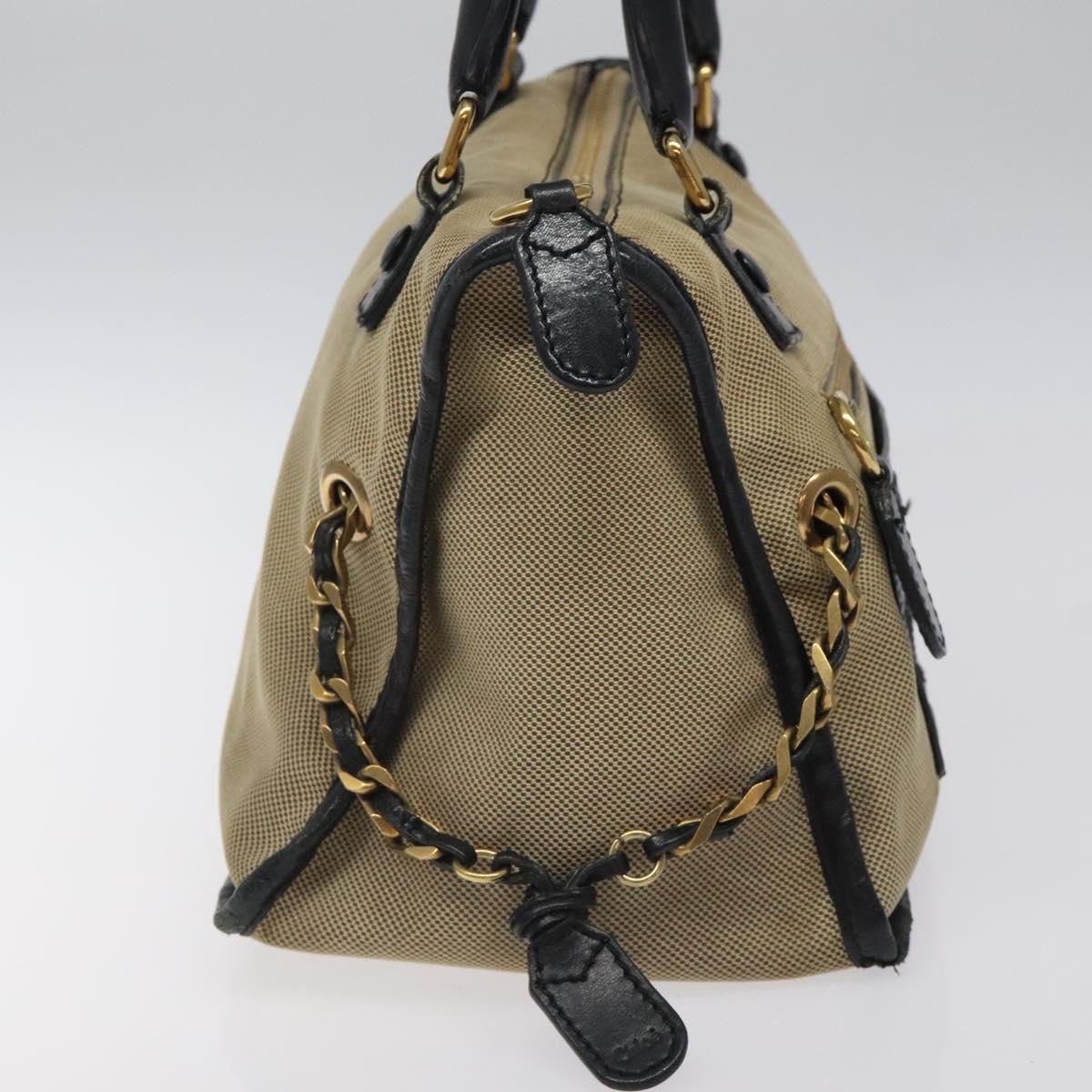 Chloe Harley Bag – Beige Canvas