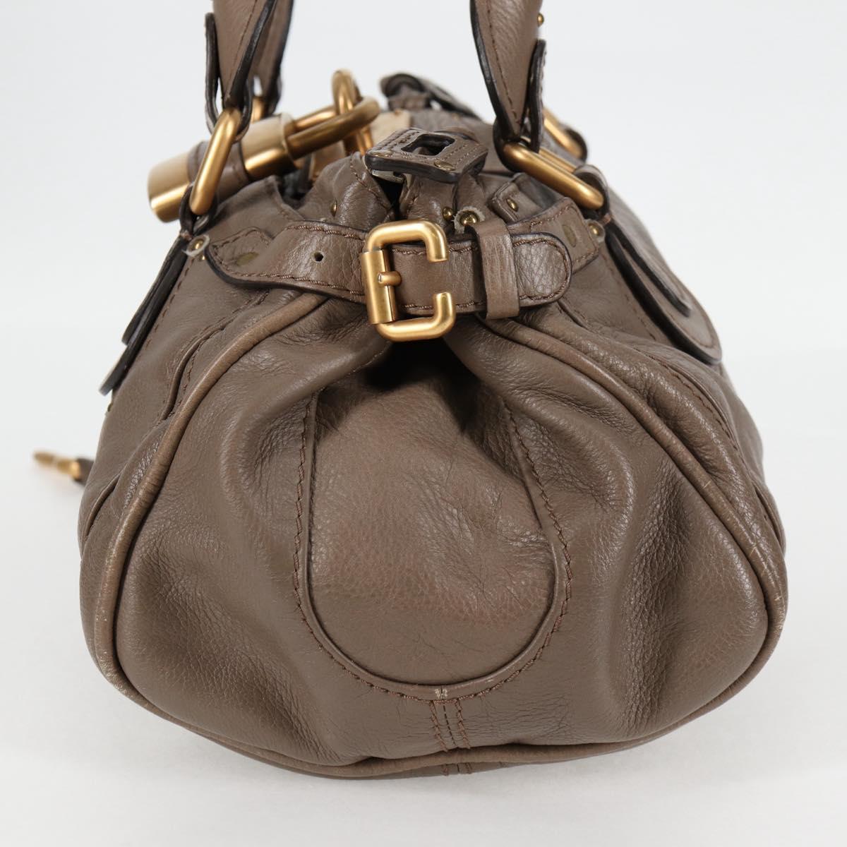 Chloe Paddington Bag - Beige Leather