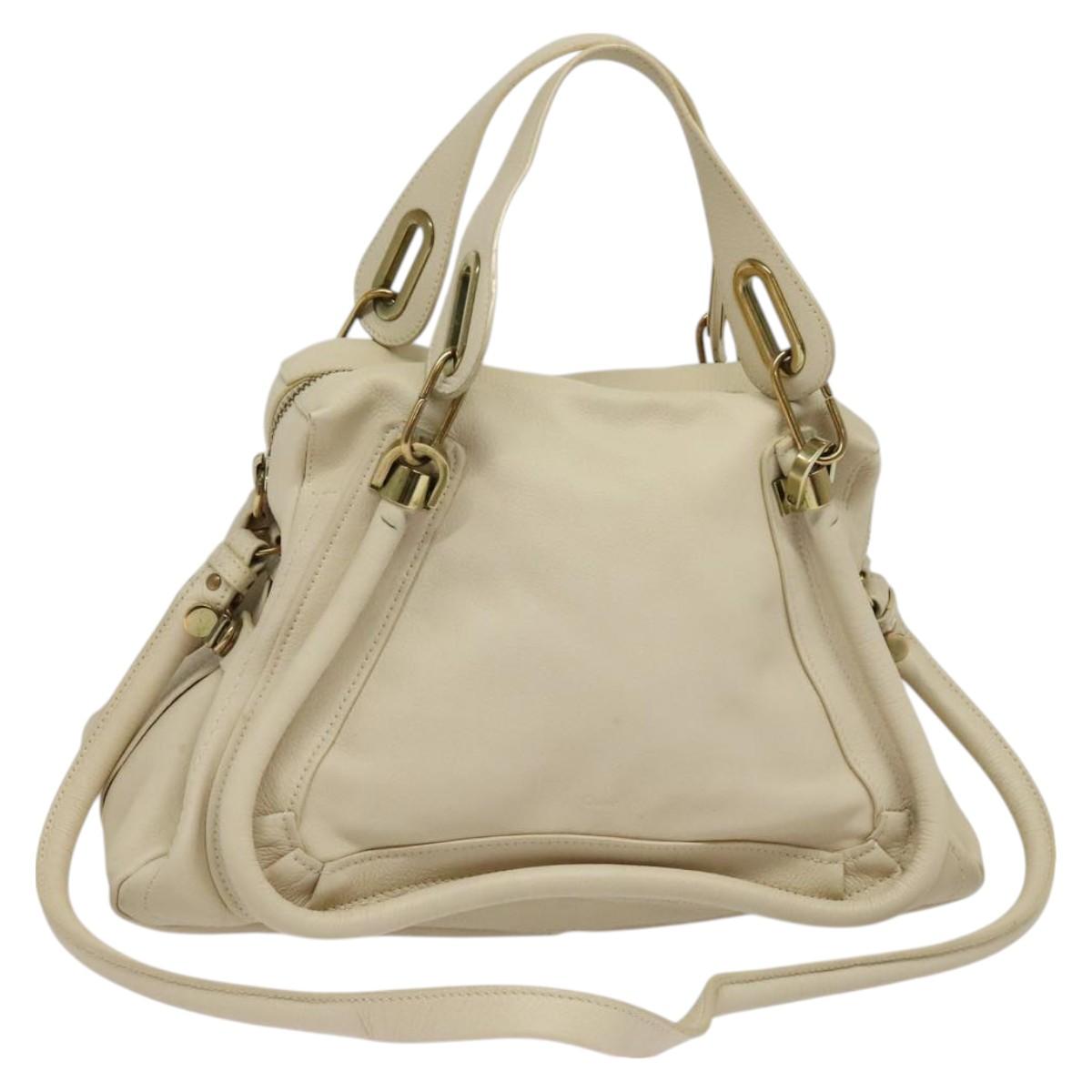 Chloe Paraty Bag – Beige Leather