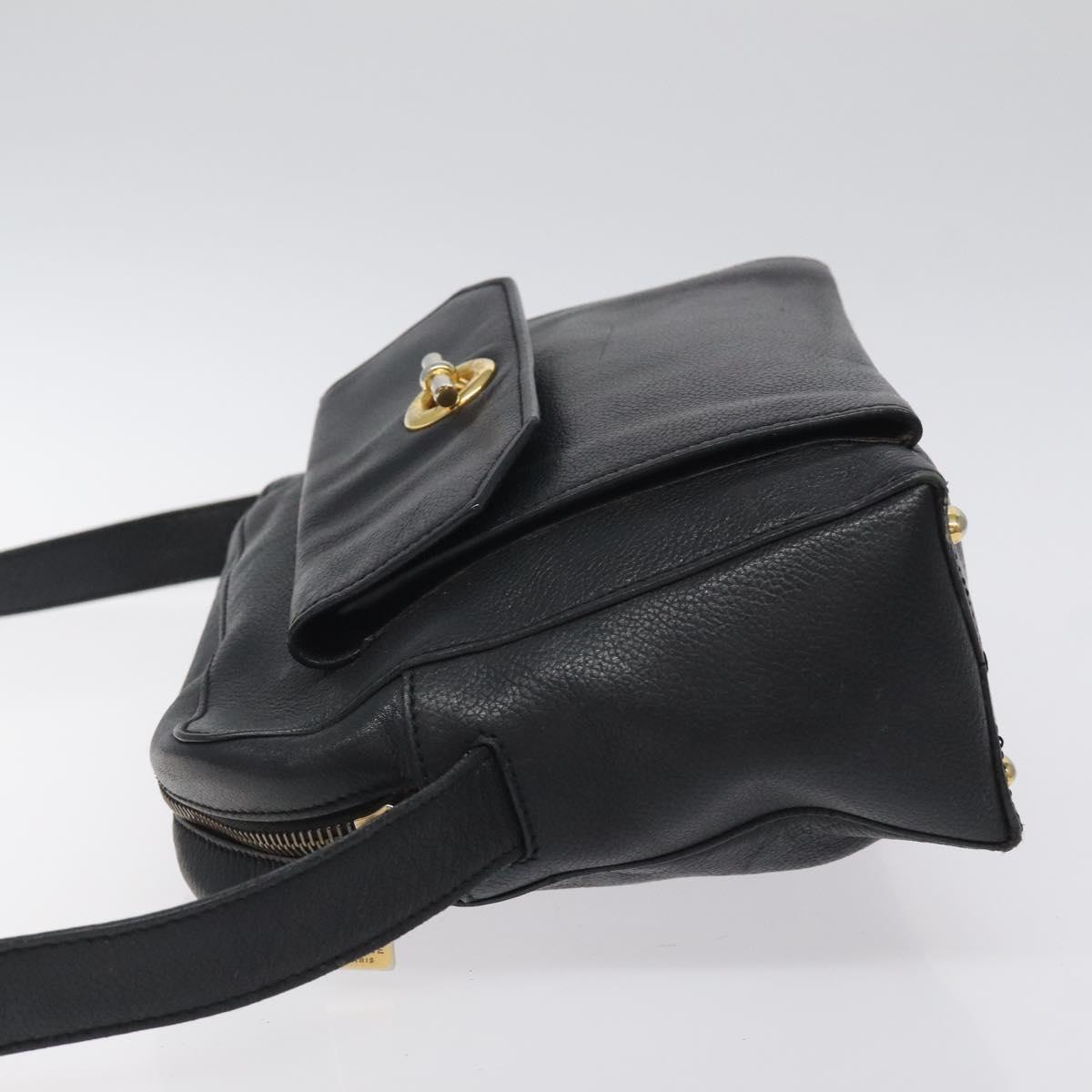 Celine Shoulder Bag – Black Leather
