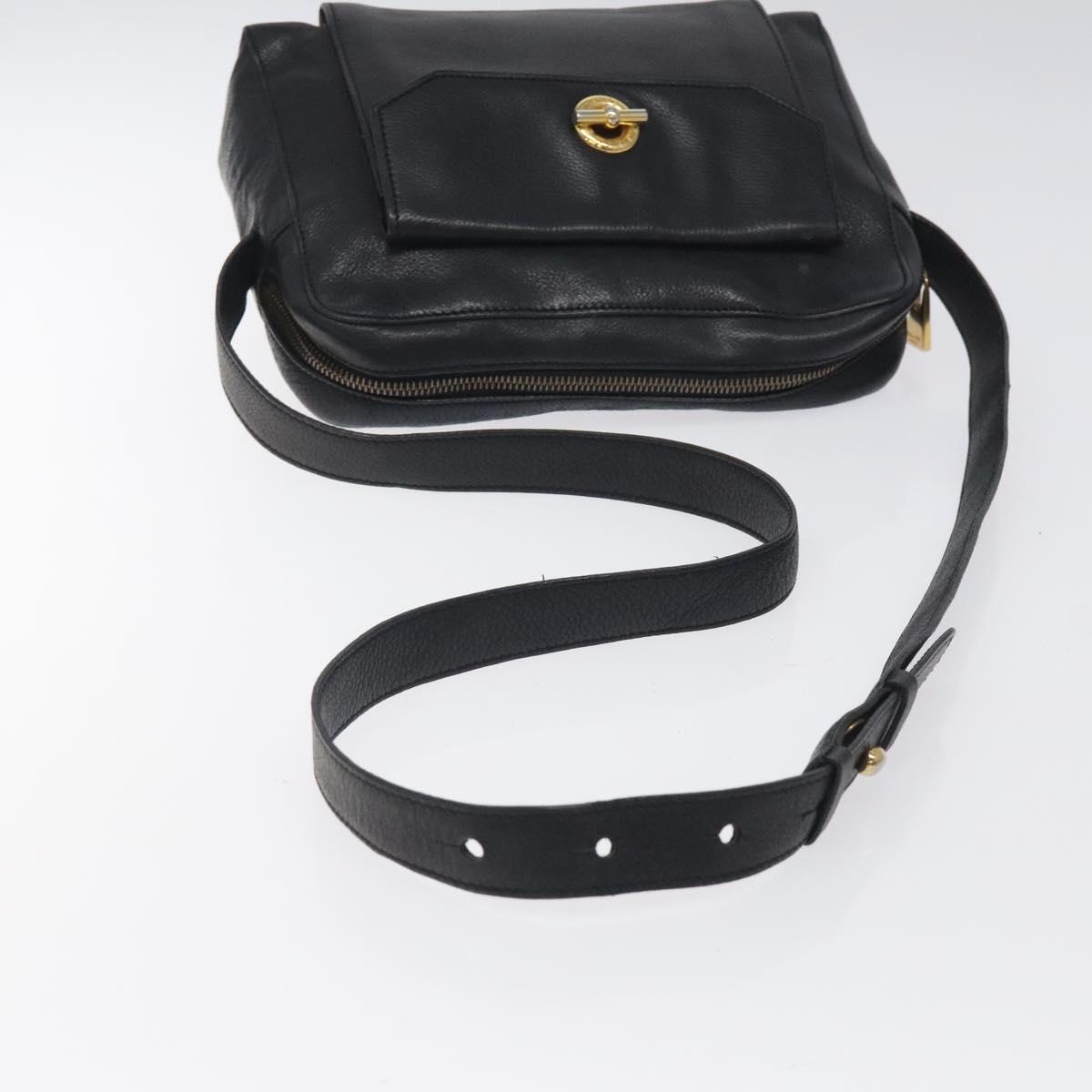 Celine Shoulder Bag – Black Leather