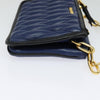 Miu Miu Chain Bag – Blue Leather