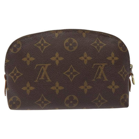 Louis Vuitton Monogram Cosmetic Pouch Canvas Brun