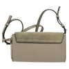Chloe Fay Shoulder Bag - Beige Suede Leather