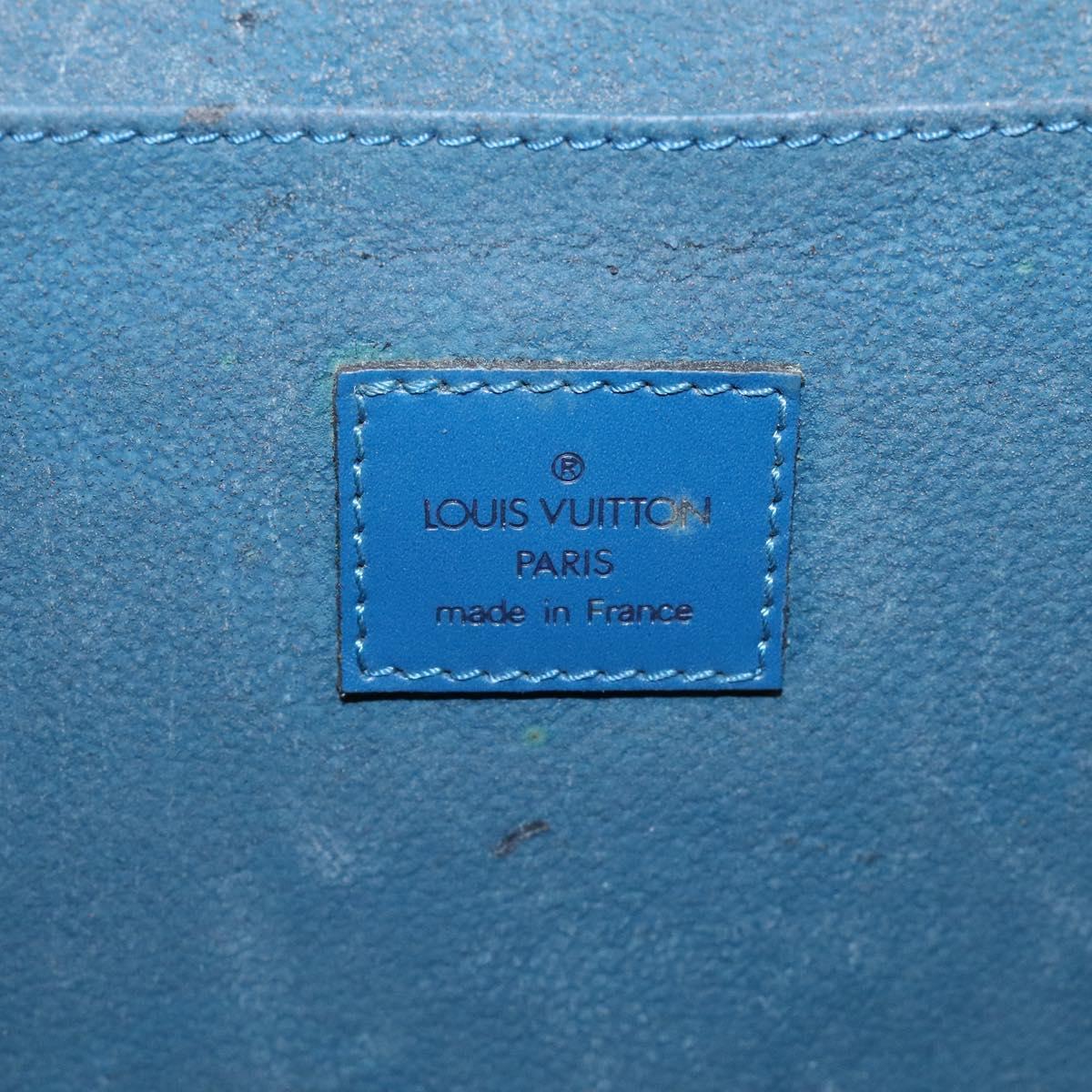 Louis Vuitton Dauphine GM Pouch – Blue Epi Leather