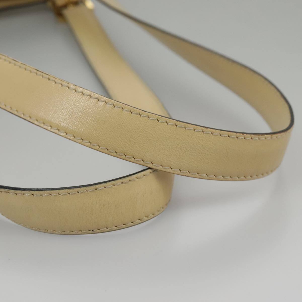 Celine Shoulder Bag – Beige Leather