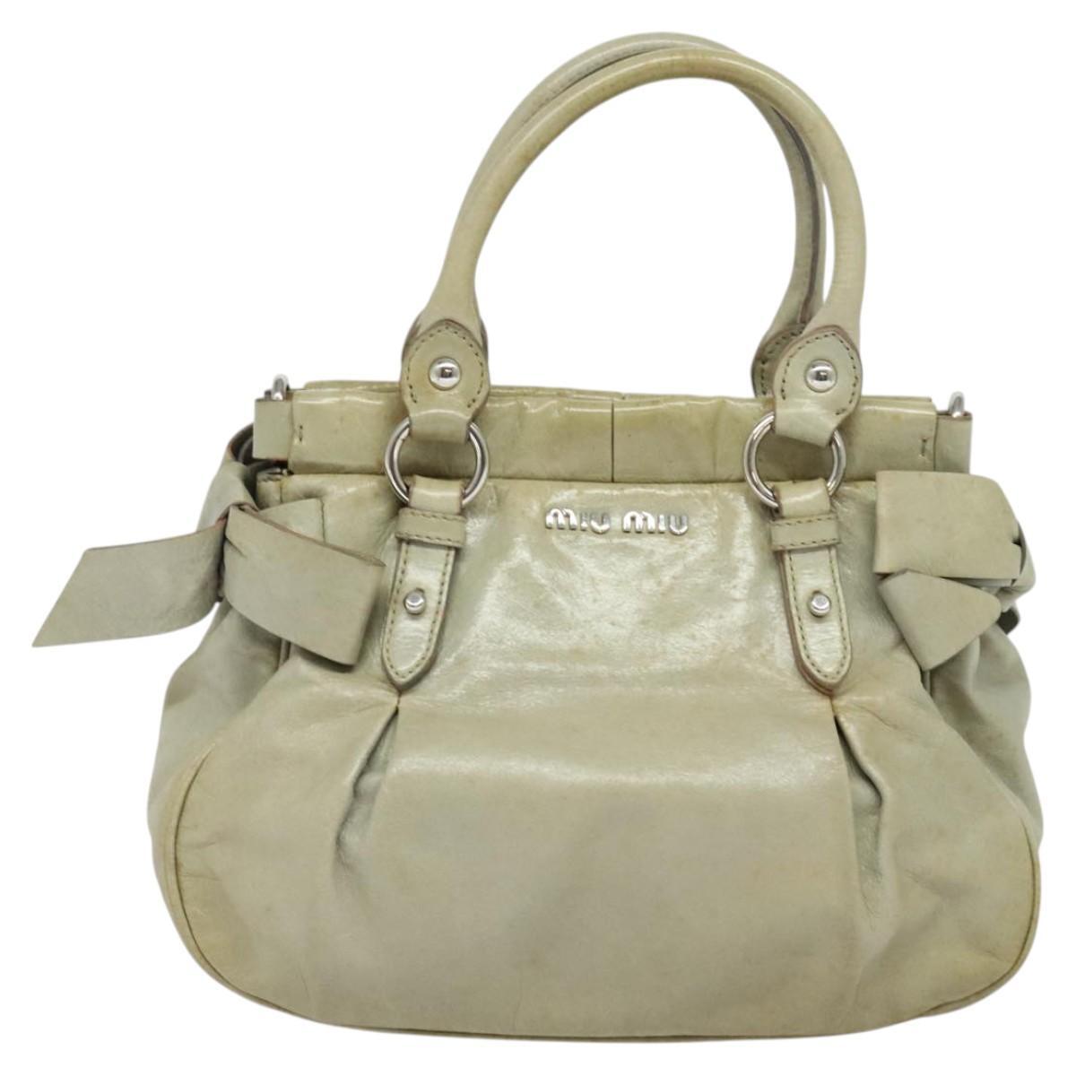 Miu Miu Bag – Gray Leather