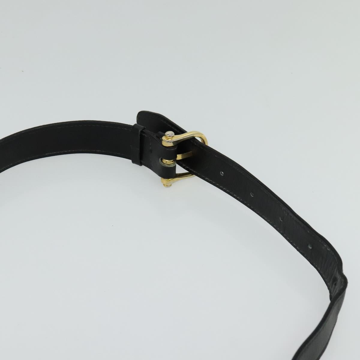 Celine Shoulder Bag – Black Leather Gold