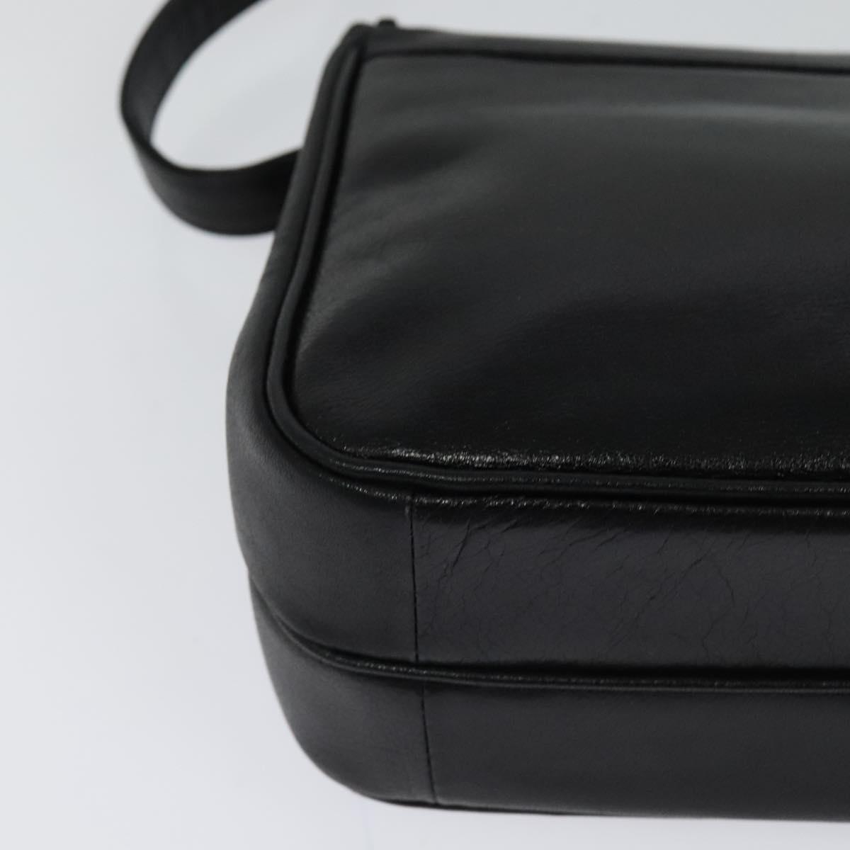 Christian Dior Shoulder Bag – Black Leather
