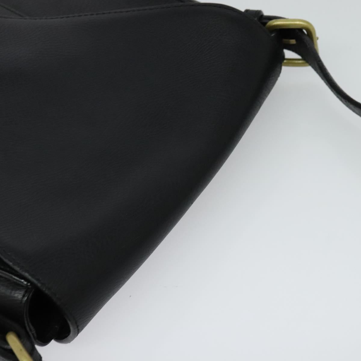 Chloe Shoulder Bag - Black Leather