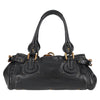 Chloe Paddington Bag - Black Leather