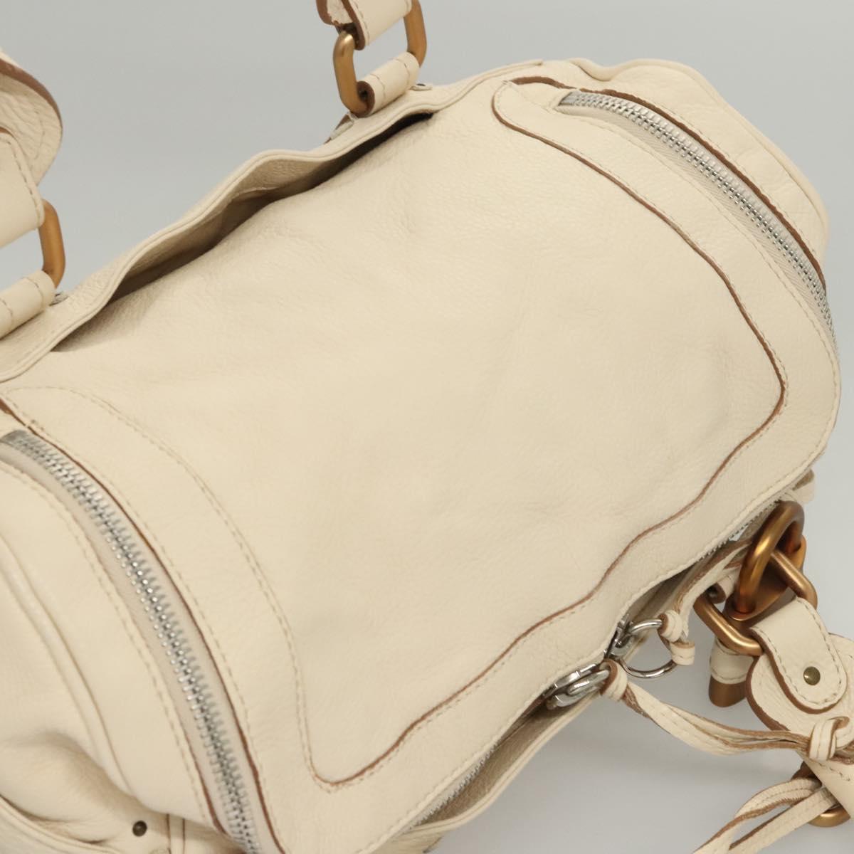 Chloe Paddington Bag – Beige Leather