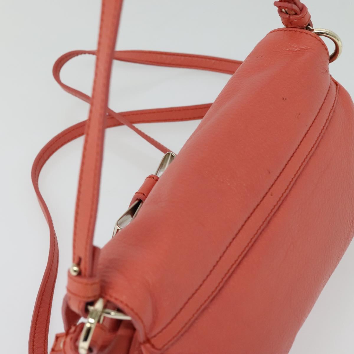 Chloe Lily Shoulder Bag - Pink Leather